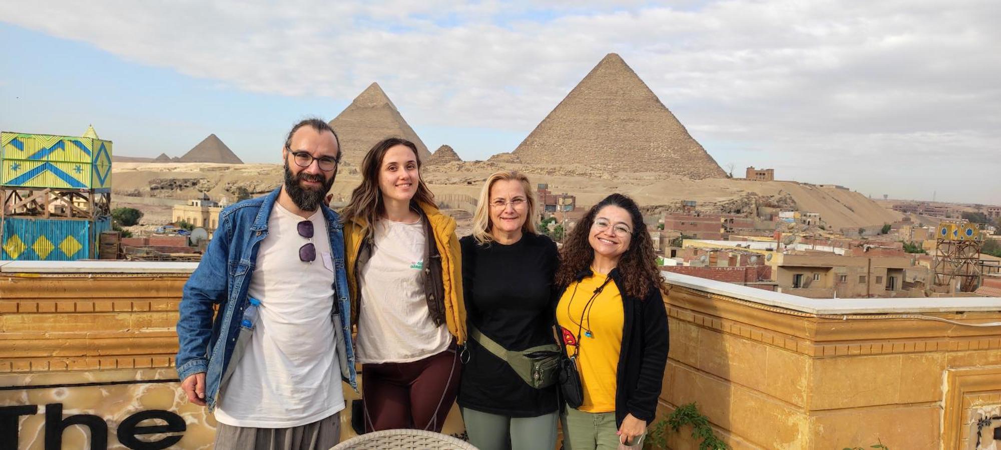 Pyramids Kingdom - Guest House Kafret el-Gabal 외부 사진